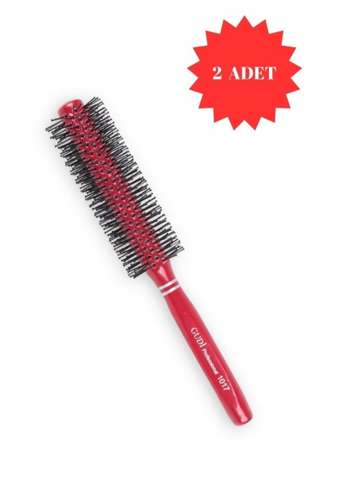 GUDİ Professional 1017 Karbon Yanmaz Saç Fön Fırçası X2