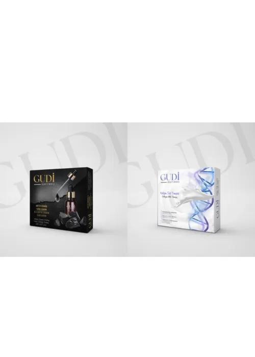 GUDİ Collagen, Milk Therapy Cilt Bakım Sabunu & Kömür Sabunu Siyah Nokta Karşıtı Dengeleyici Sebo Serum