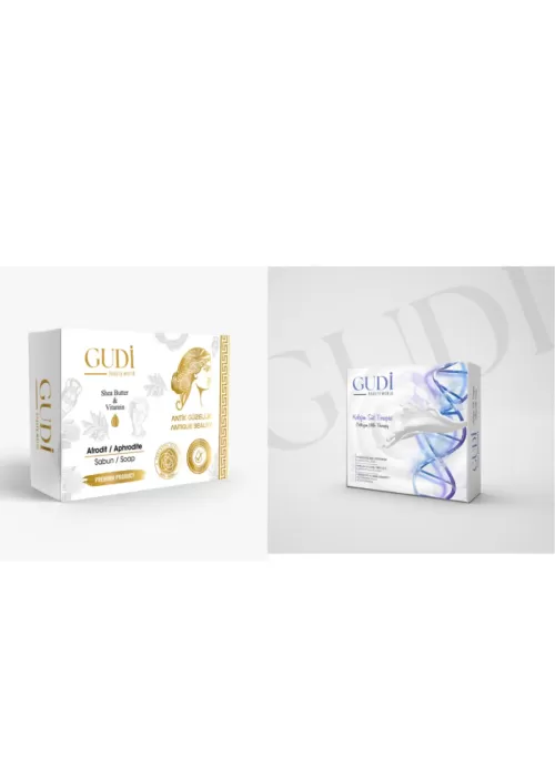GUDİ Shea Yağlı Antik Güzellik Cilt ve Saç Sabunu & Collagen & Milk Therapy Cilt Bakım Sabunu